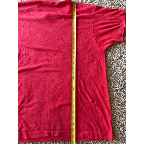 VTG U of Arizona Wildcats 1989 NCAA Basketball Champs Red L Single Stitched Tee - Picture 7 of 7